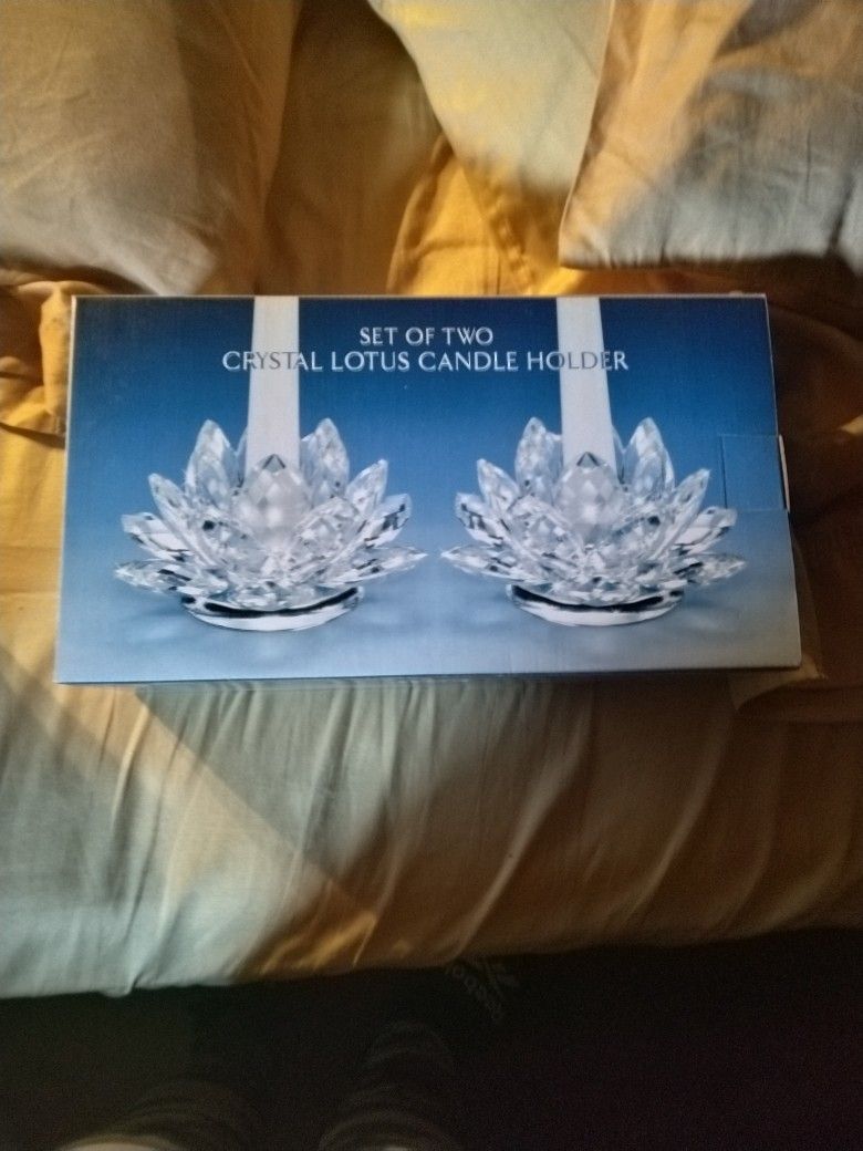 Crystal Candle Holders