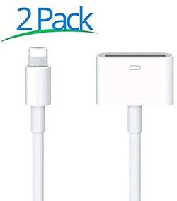 8 P to 30 P Adapter, Lighting to 30-P Adapter, Hongwei 8-P to 30-P Charge & Sync Cable Adapter