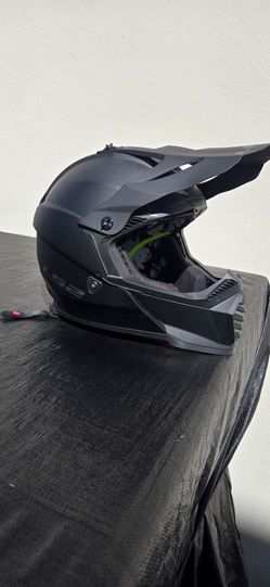 LS2 Motocross Full-Face Helmet Matte Black