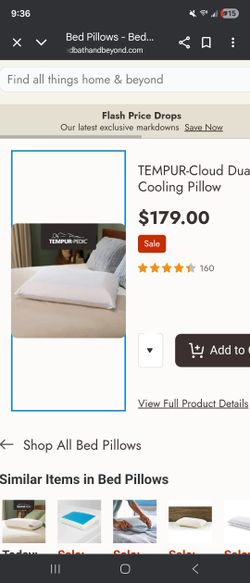 Tempurpedic Dual Cooling Pillows (2)