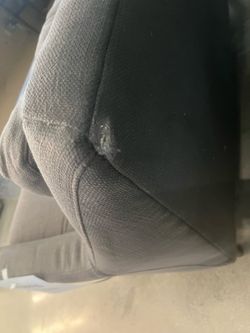 Grey 2 seat couch