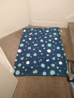 Small patterned blanket