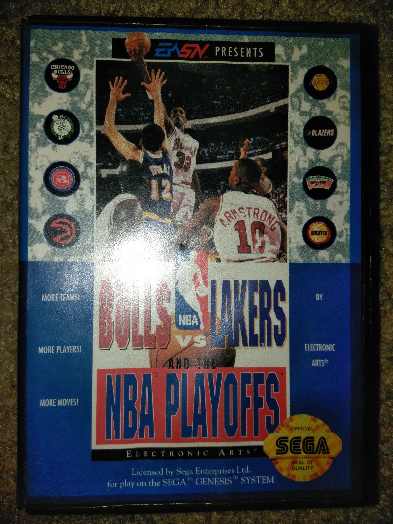 Bulls vs Lakers Sega Genesis