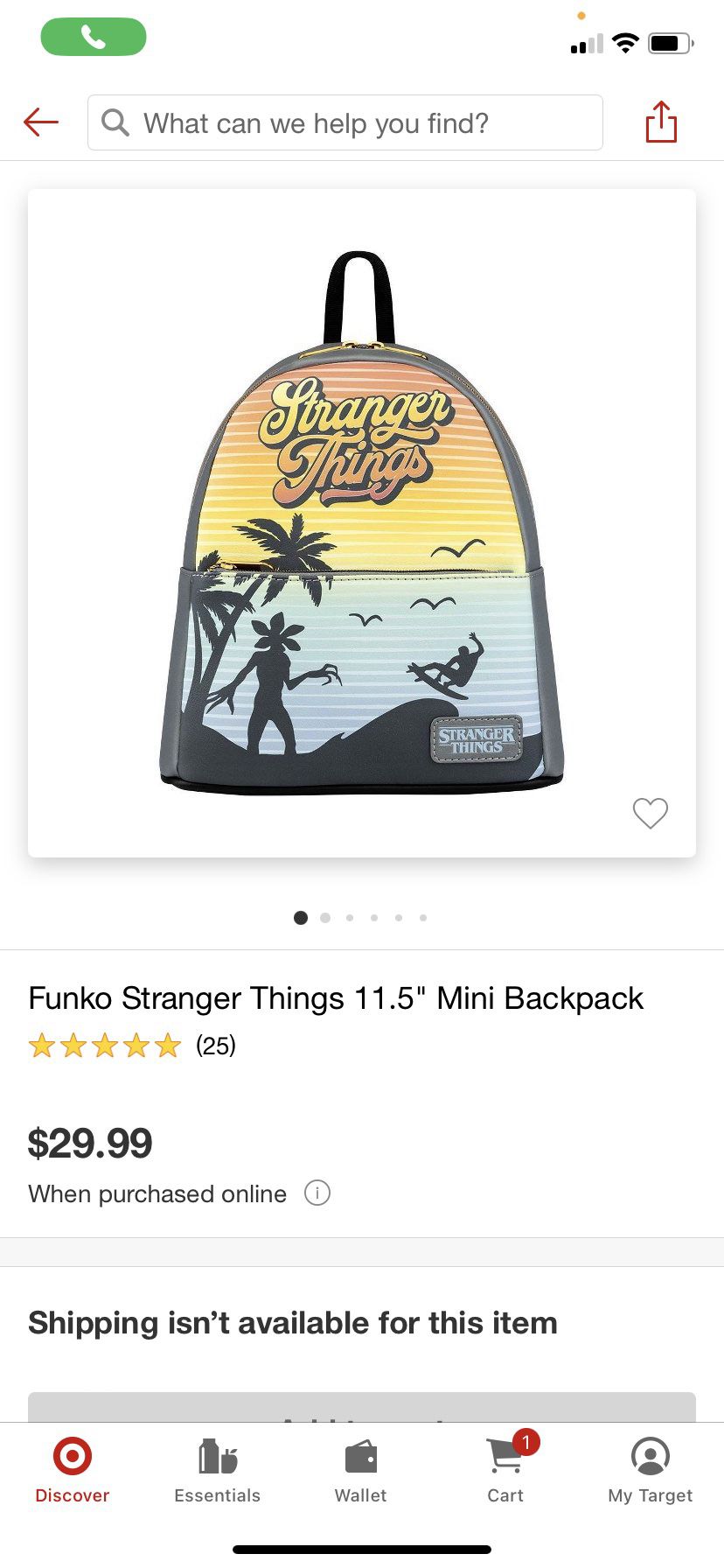 Funko Mini Back Pack 