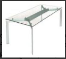 DWR Prism Glass Dining Table Design Within Reach