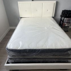 Full   Bed Frame With Mattress All New Furniture And Free Installation   Free Delivery 