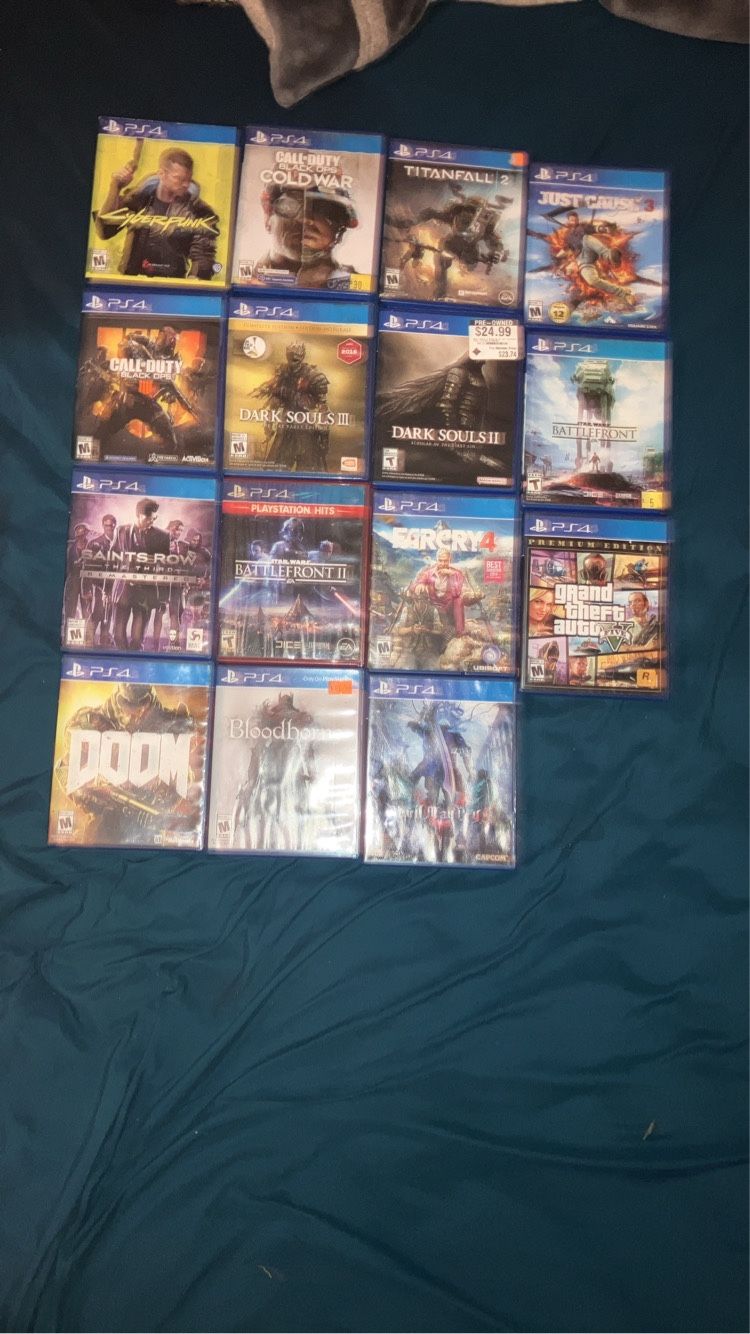 Lots Of PS4 Games