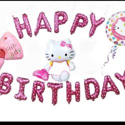 Hello Kitty Balloons Birthday Party Supplies 