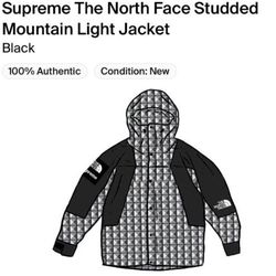 Supreme The North Face Light Jacket Size Large