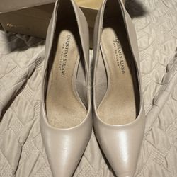 Christian Siriano Beige Heels 