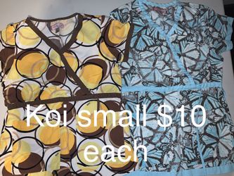 Koi small scrub tops
