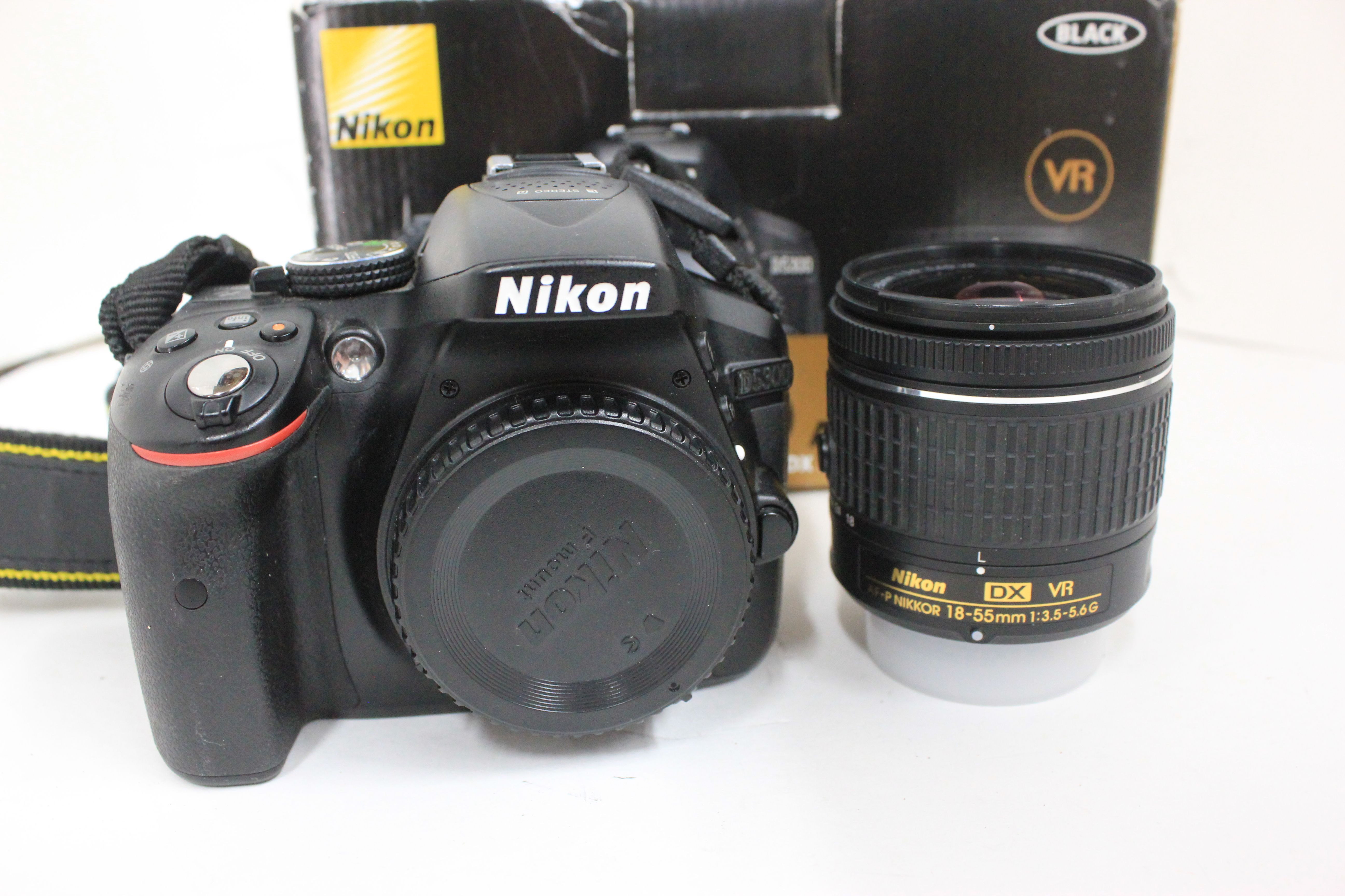 Nikon D5300 24.2 MP Digital SLR Camera Kit W/AF-P 18-55mm Lens