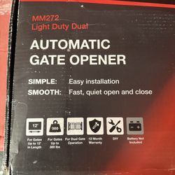 Dual Automatic Gate Opener
