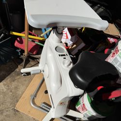 FLEXISPOT V9 3-IN-1 Exercise Bike, All-in-one Under Desk Bike with Pedal Exerciser, Indoor Cycling Bike with Adjustable Resistance/LCD Display/Seat/De