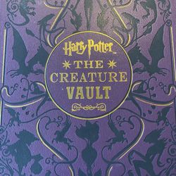 Harry Potter the creature vault Book