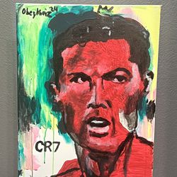 Cristian Ronaldo Painting