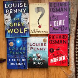 Mystery Novels Inspector Gamache Thursday Murder Club Etc.