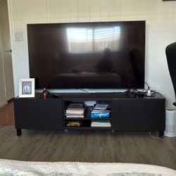 Entertainment Center Fairly New we fit a big TV size