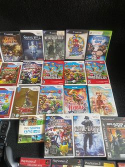 Nintendo Wii Games ps2 games