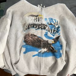 Supreme X MM6 Eagle Zip Up