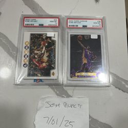 Kobe Card Lot 