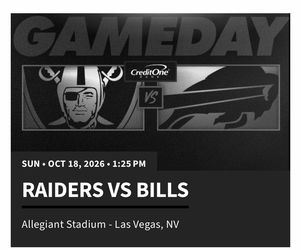 Raiders vs Bills