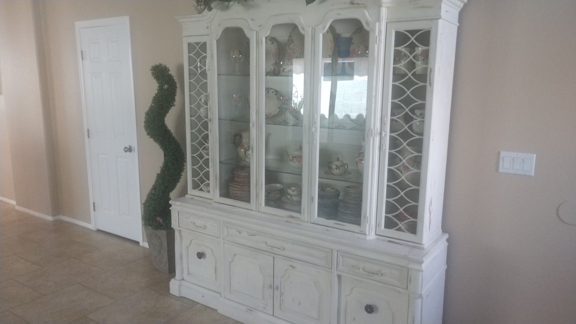 Vintage china cabinet