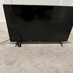 Black  32 " TCL- Roku TV 