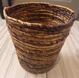 Woven natural fiber  Basket