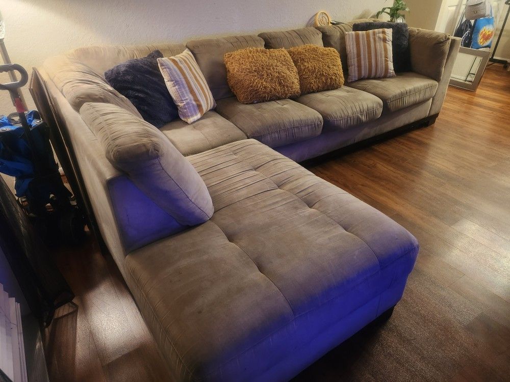 L Shaped Sectional Couch OBO