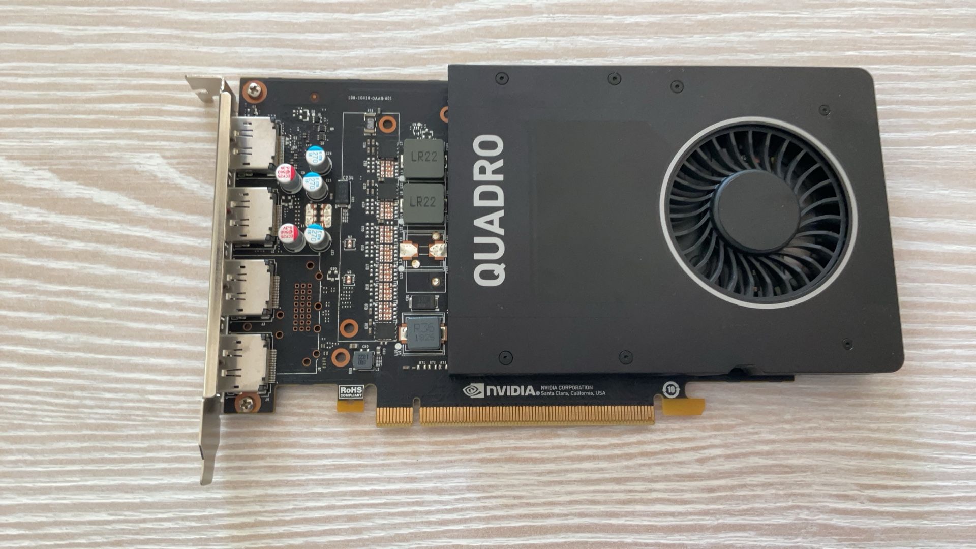 NVIDIA Quadro P1000.