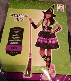 Witch costume size 8 -10
