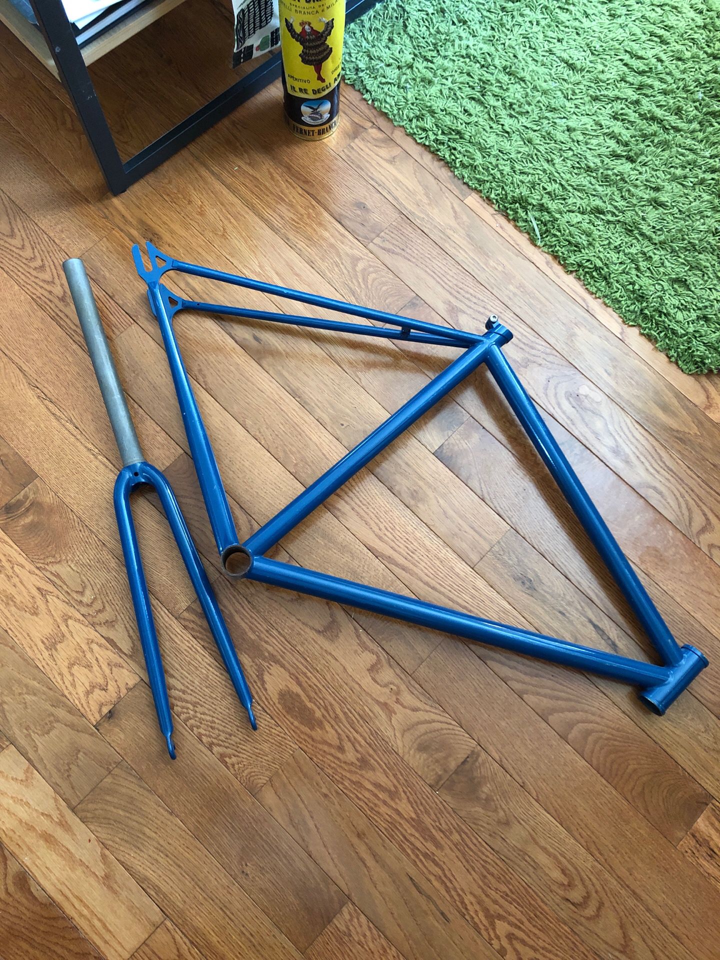 52cm Steel Bike Frame & Matching Fork