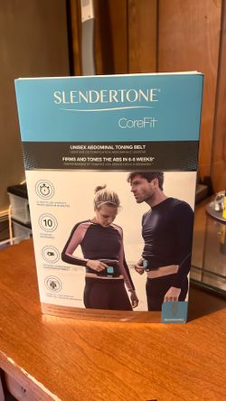 Slendertone CoreFit Unisex Abdominal Toning Belt With Charger -NEW