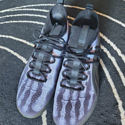 Puma CLYDE COURT X-Ray Skeleton Halloween Horror Black / White Men's 10