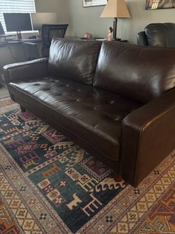Abbyson Leather Couch