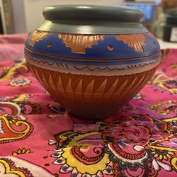 Small Hand Made Ceramic Pot 