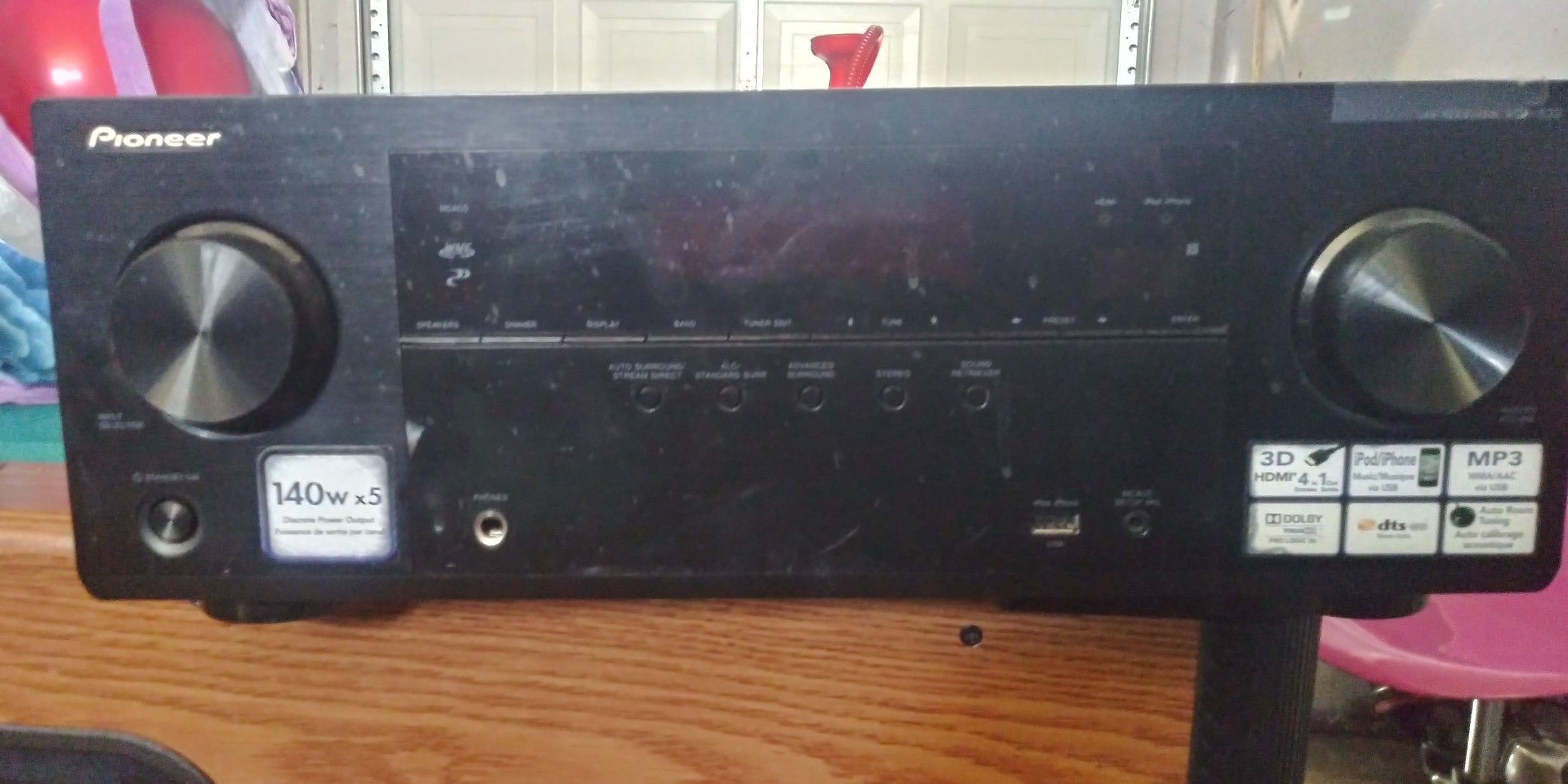 pioneer av receiver vsx-522