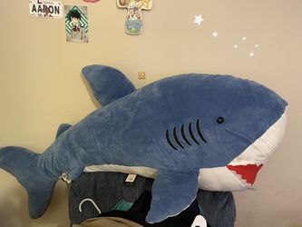 4 ft stuffed shark - $10 obo