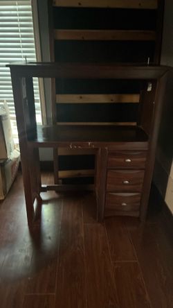 Study/workshop Desk with Cabinets