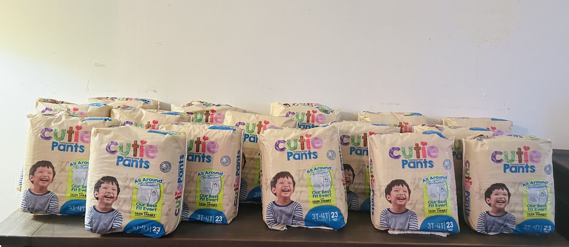 BRAND NEW 368 TOTAL PULL UPS CUTIE BRAND!! 