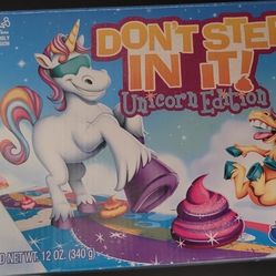 Hasbro Gaming Don’t Step in It Game, Unicorn Edition, 4 Years & up
