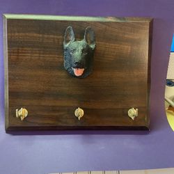Pet Leash wall plaque With Hooks