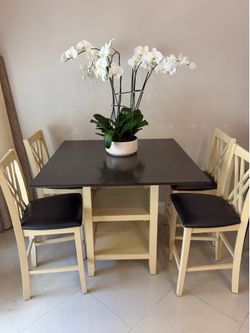 5 piece high top dining set