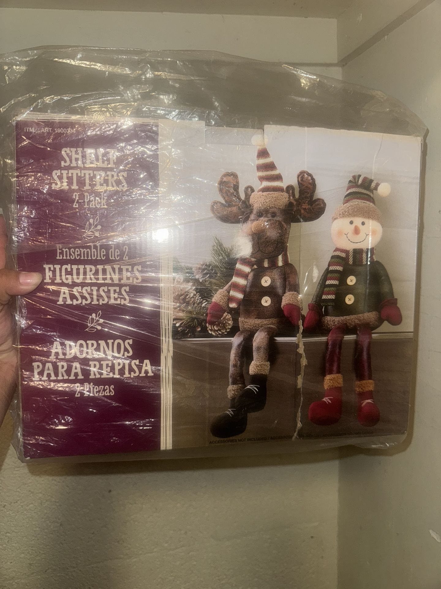 Small Christmas Decor Sitters