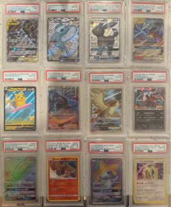Graded pokemon cards