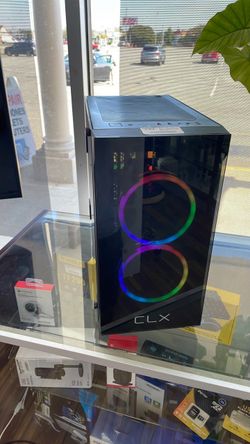 CLX Gaming PC Tower with RGB Fans