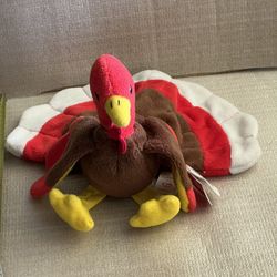 TY Beanie Baby Gobbles The Turkey 1996