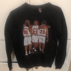 Jordan, Pippen & Rodman Sweatshirt Size Men’s Medium 