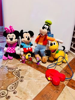 Disney Collection Clubhouse Mickey Mouse Plushies